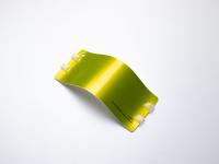 Виниловая плёнка IRISTEK Glossy Metallic Lemon Yellow (лимонно-желтый), глянцевая, GMC7